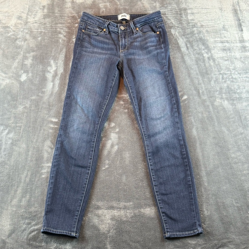 Paige Women’s‎ Jeans Verdugo Ankle size 27 Dark Wash Mid Rise